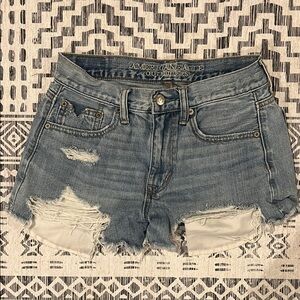 American Eagle Outfitters Women's Blue Denim Shorts